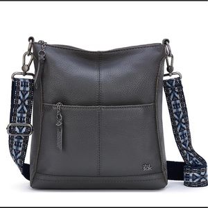 The Sak NWOT Leather Lucia Crossbody Slate
